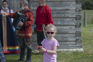 Яблочный Спас в Тарханах 