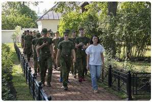 С летних сборов – в «Тарханы»