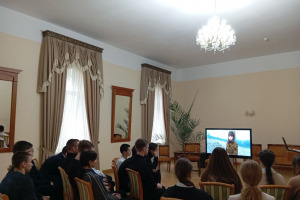 «Герои Отечества: прошлое и настоящее». В «Тарханах» прошел интерактивный урок мужества