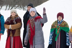Как в «Тарханах» прощались с Зимой