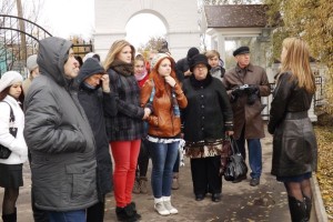 Участники выездного экологического семинара в "Тарханах"