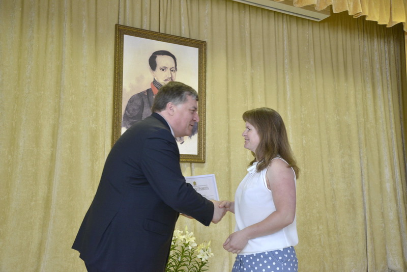 Награждение сотрудников музея
