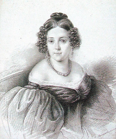В.Ф. Бинеман. «Н.Ф. Иванова», 1830-е гг.