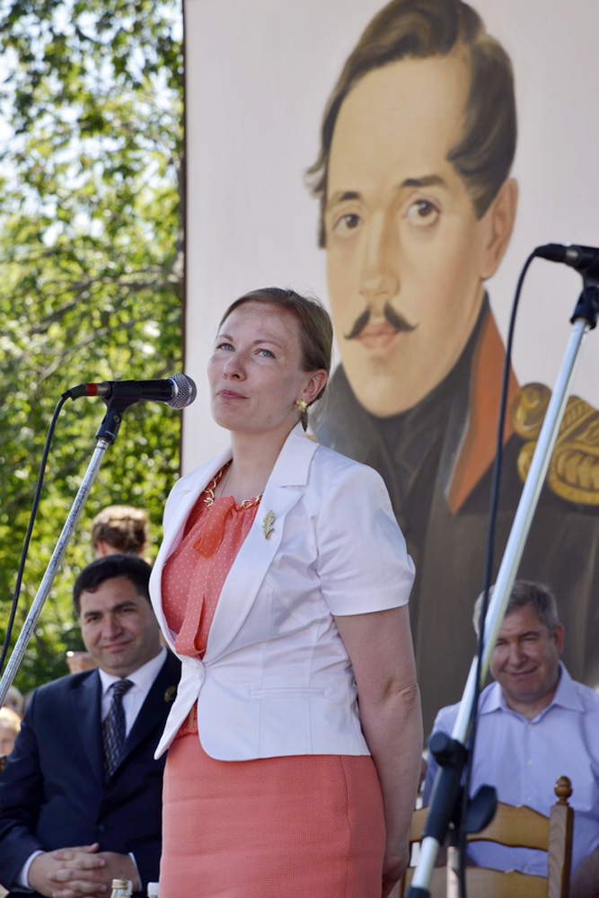 Елена Миловзорова - заместитель Министра культуры РФ. 5 июля 2014 года
