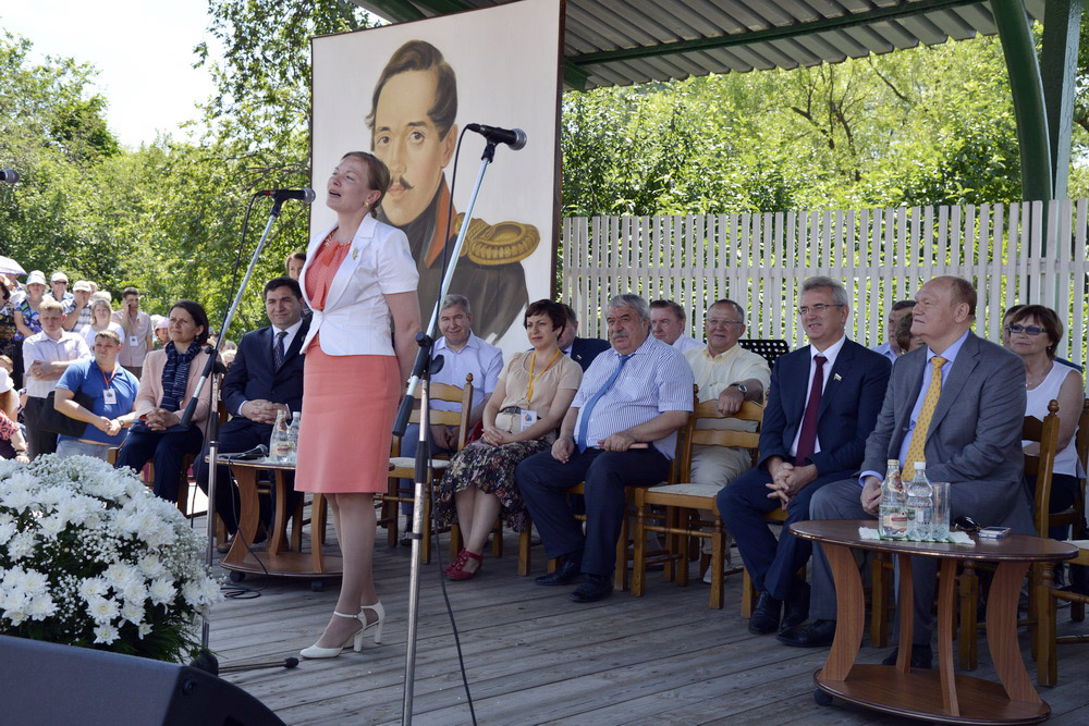 Елена Миловзорова - заместитель Министра культуры РФ. 5 июля 2014 года