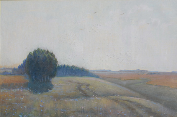 Березняк. 1977. Б., пастель. 55х81