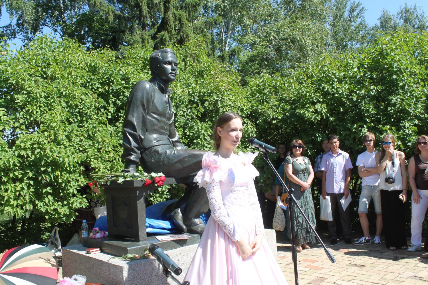 Дарья Родина (г. Пенза) - победительница международного конкурса "Читаем Лермонтова". Фотография Павленко Кристины