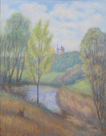 Тарханы. Весенний день