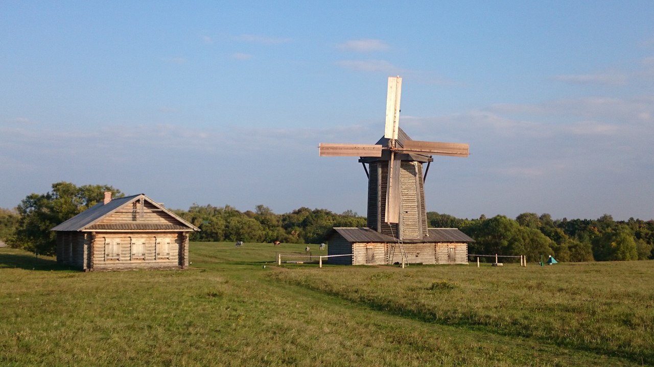 Мельница и дом мельника