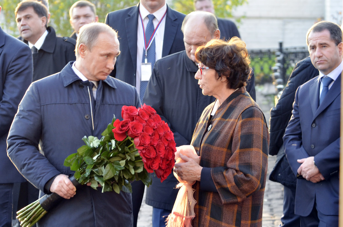 Президент России В.В. Путин в "Тарханах"