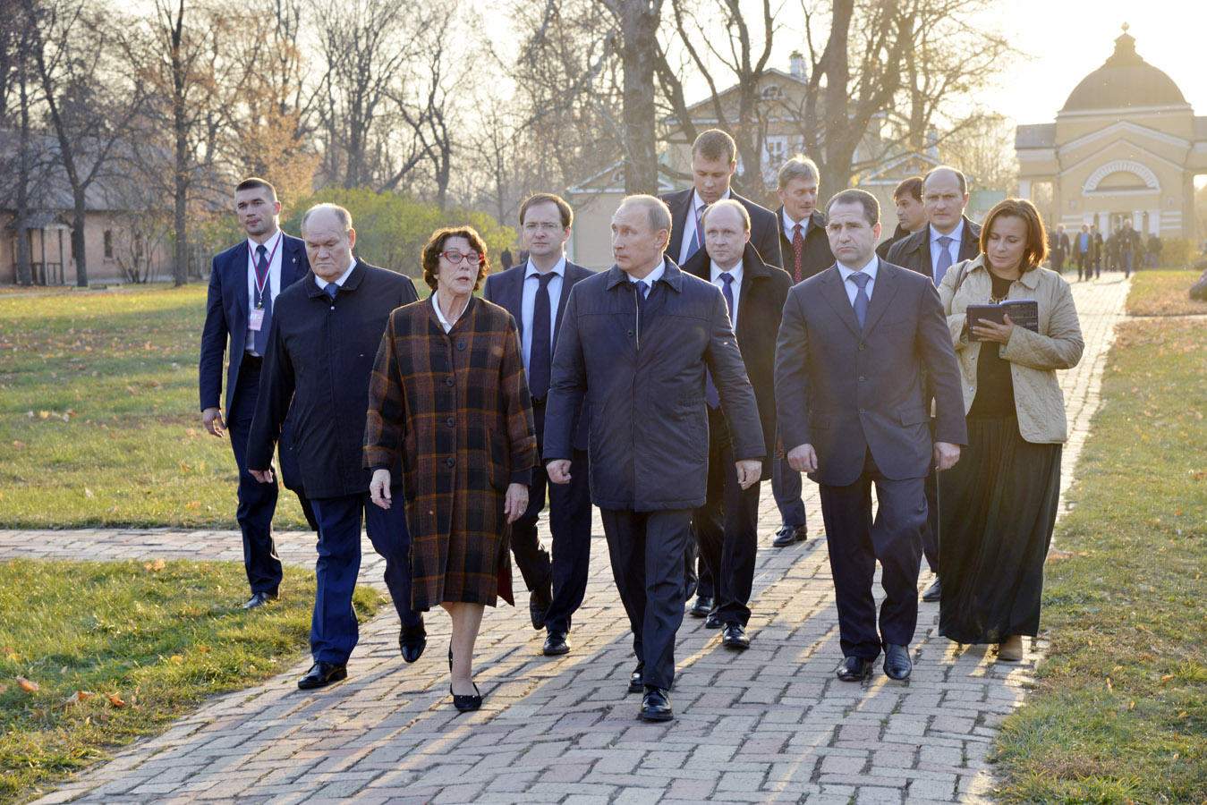 Президент России В.В. Путин в "Тарханах"