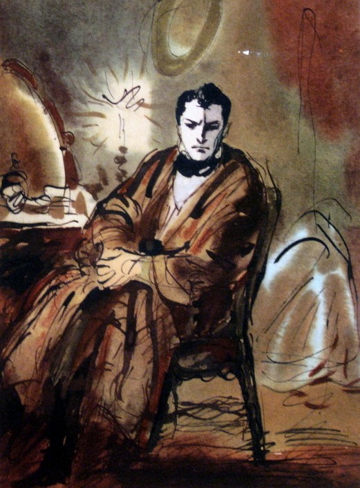 М.Ю. Лермонтов "Маскарад". Москва, ГИХЛ 1949 г. Художник Н.Кузьмин