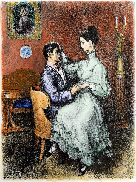 М.Лермонтов. "Маскарад". Художник А.Рейпольский