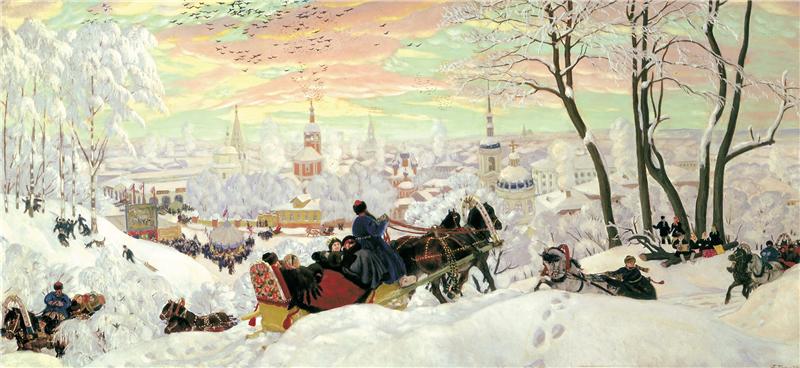 Кустодиев Б.М. Масленица