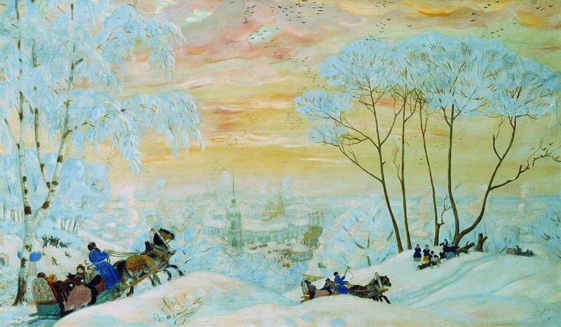 Кустодиев Б.М. Масленица. 1916