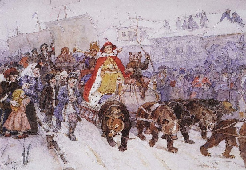 Суриков В. Маскарад в 1772 г.