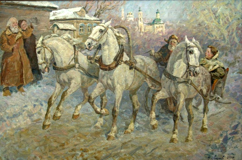 Иванов В.П. Проводы русской зимы