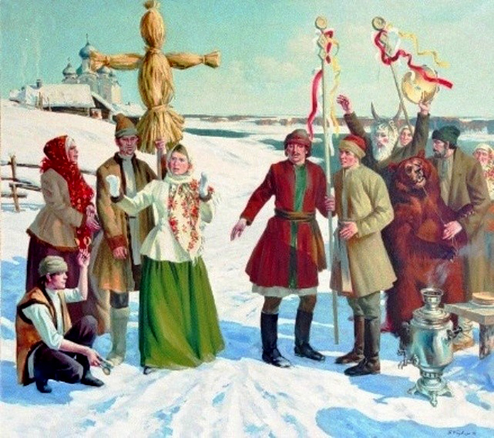 Крылов С. Масленица