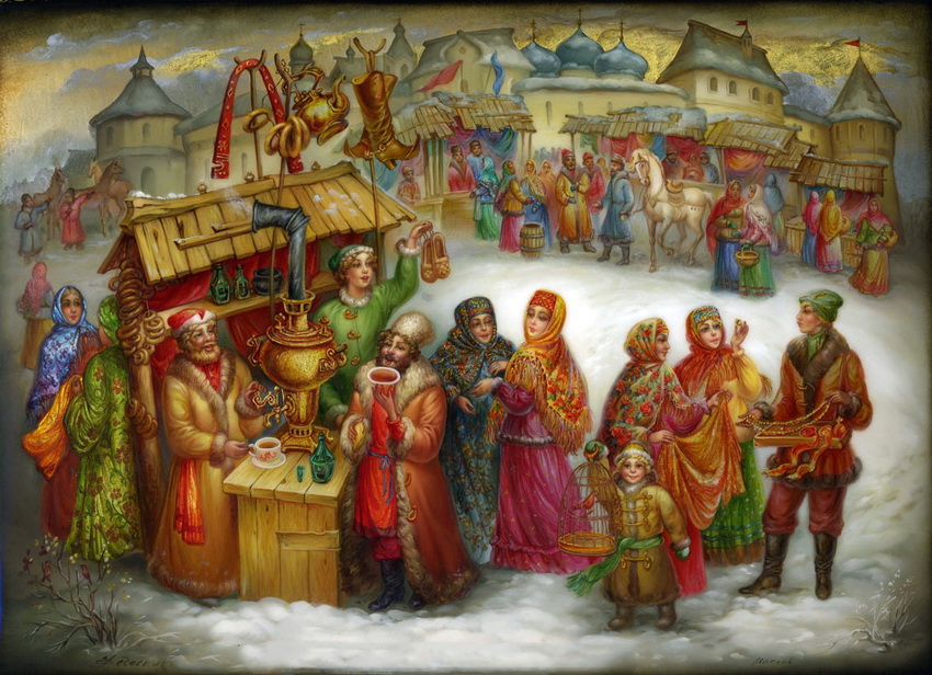 Неизвестный художник. Ярмарка