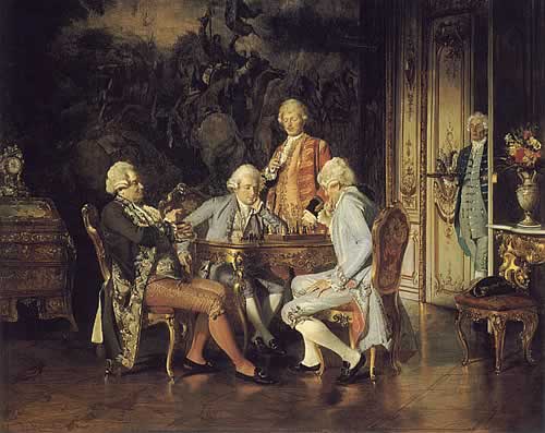Джозеф Хамза (Joseph Hamza) (1819-1878). «Шахматисты»