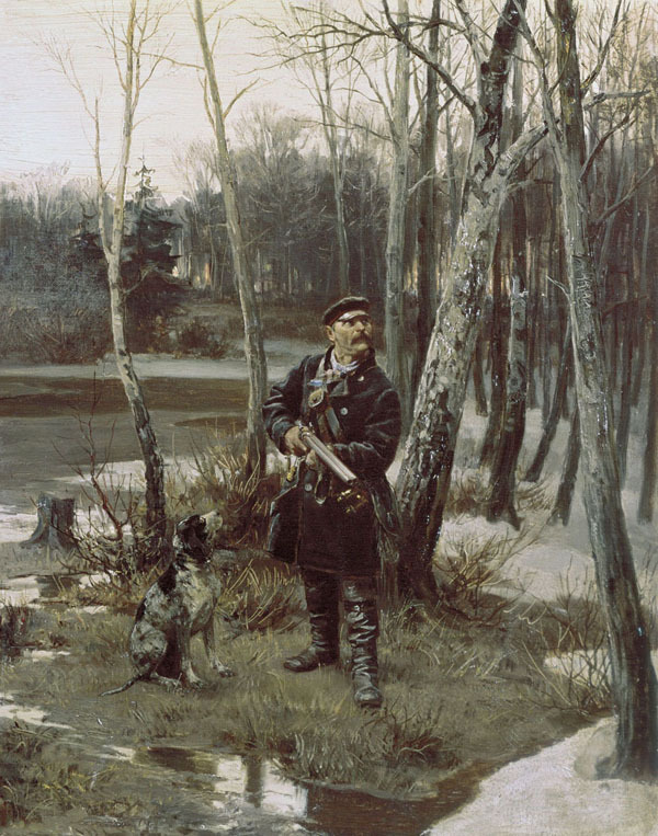 Прянишников И.М. "На тяге", 1881 г.