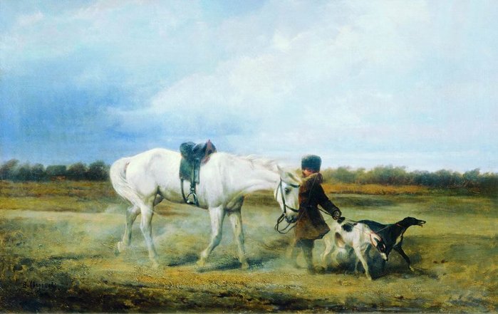 Сверчков Н.Е. «Псарь», 1860-1870-е гг.