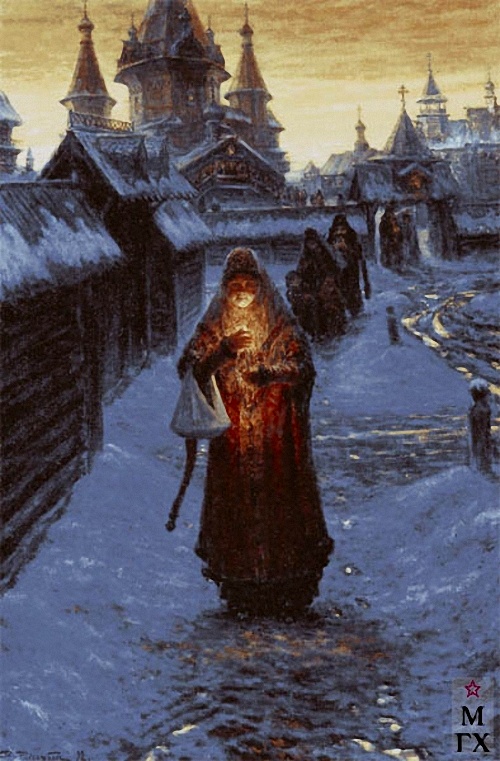 Рассохин В. «От Пасхальной заутрени», 1992 г.