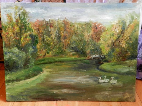 Еремина А. Тарханы. Средний или Большой пруд. 2013