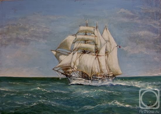 Заднепровский В. " Белеет парус одинокoй ...". 2008