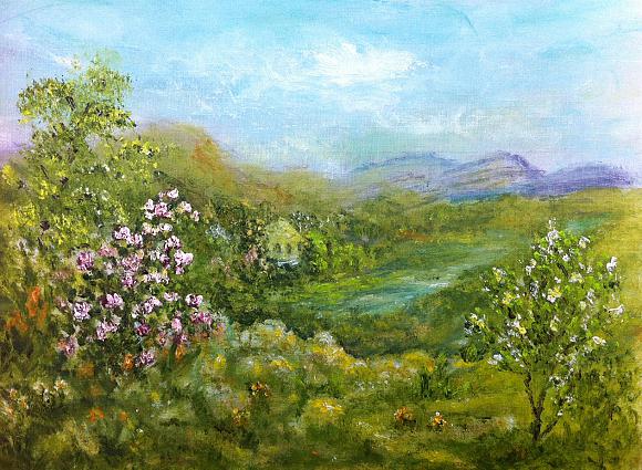 Бекман Р. Цевница. Холст, масло
