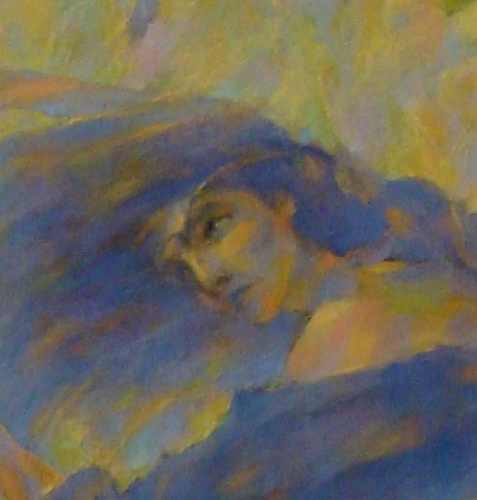 Качкин Ю. Фрагмент картины "Мцыри". 1999