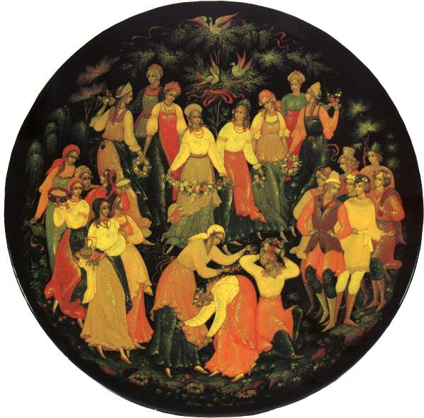 Ходова Т.М. Семик. Тарелка. 1993