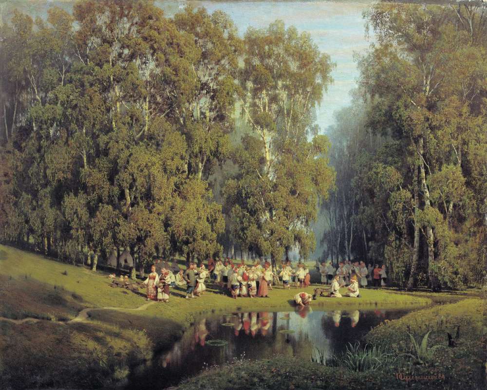 Суходольский П.А. Троицын день. 1884