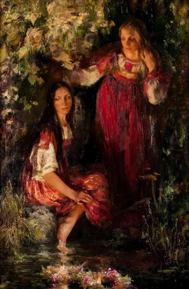 Виноградова А. Гадание на венках