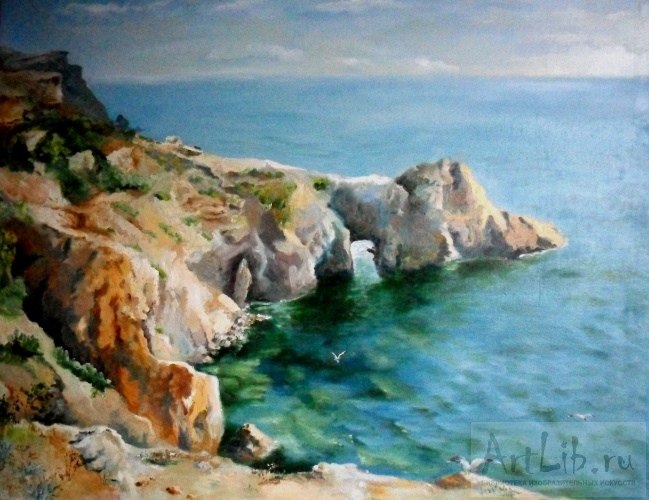 Денисов В.Л. Фиолент. Мыс Лермонтова. 2010
