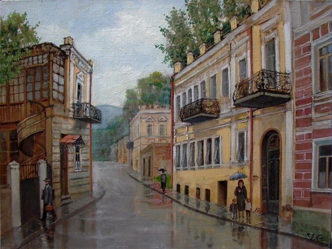Вепхвадзе Джованни. Тбилиси, улица Лермонтова. 2012