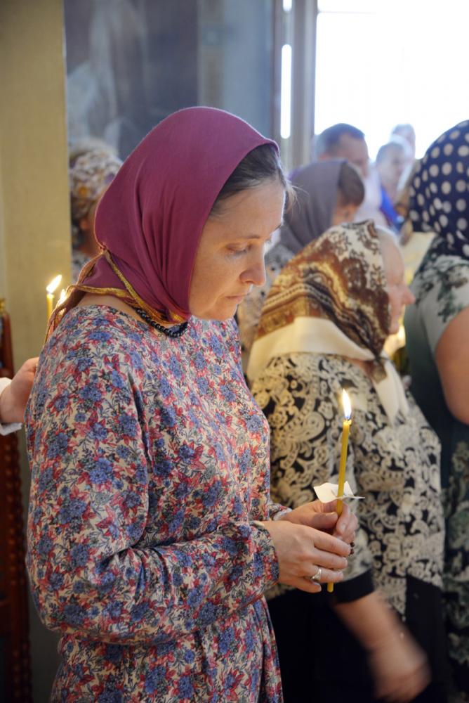 Панихида в церкви Михаила Архистратига