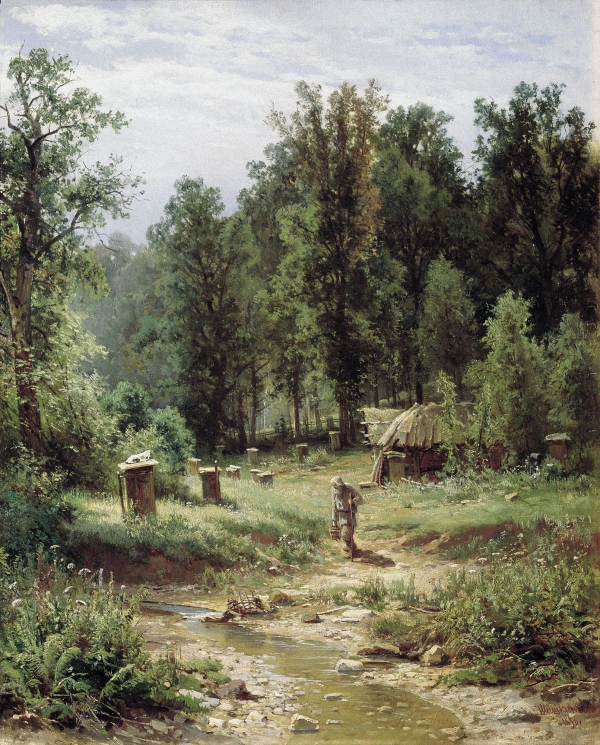 Шишкин И.И. Пасека в лесу. 1876