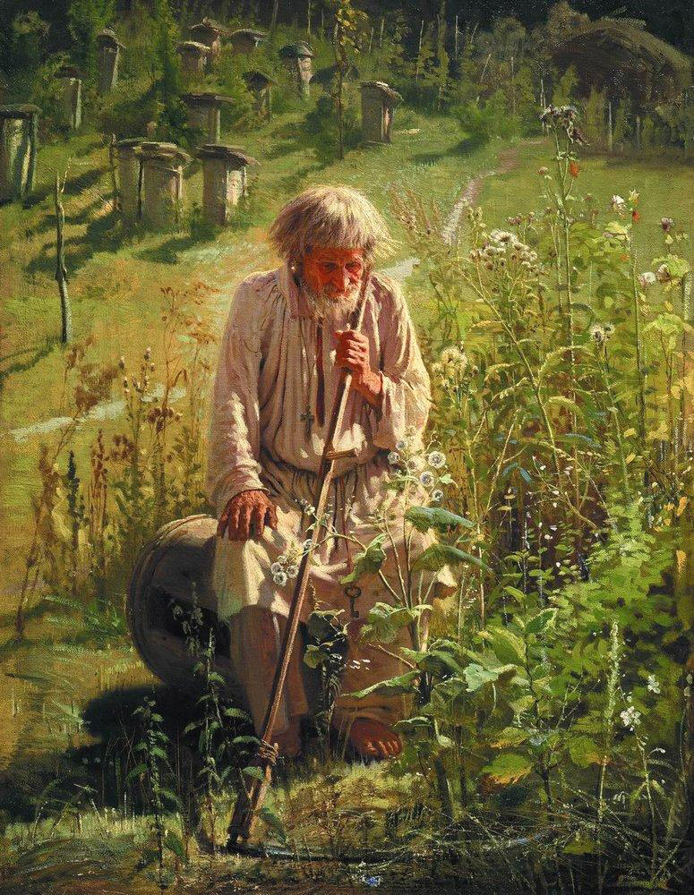 Крамской И.Н. Пасечник. 1872