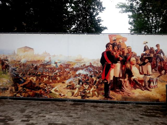 Сквер Д. Давыдова. Бородино. Стихи М.Ю. Лермонтова. Парад оркестров