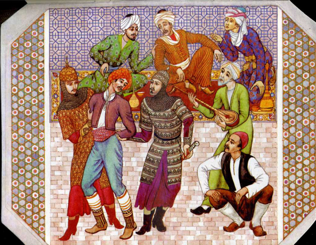 Лермонтов М.Ю. Ашик-Кериб. Турецкая сказка. Худ. А. Мелихов