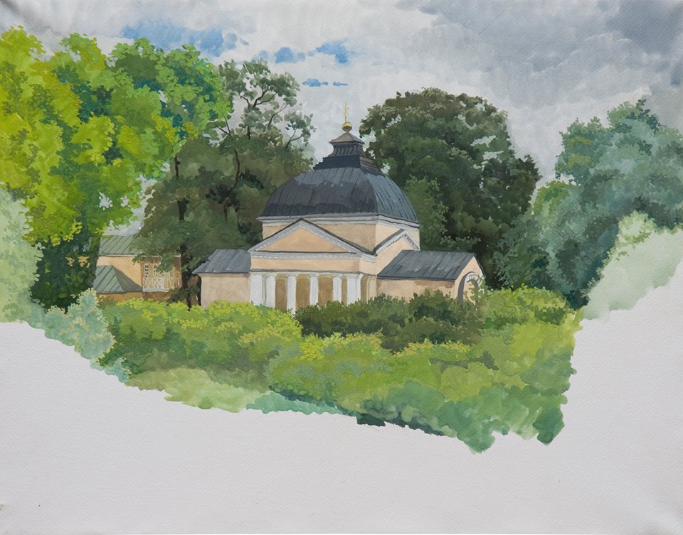 Арзютова Екатерина. Церковь Марии Египетской в "Тарханах"