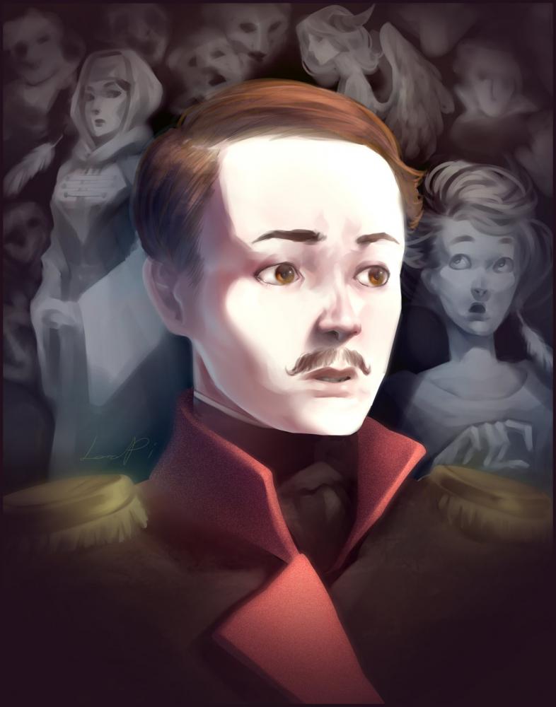 М.Ю. Лермонтов глазами художников 21 века. Lera Pikalova. Lermontov