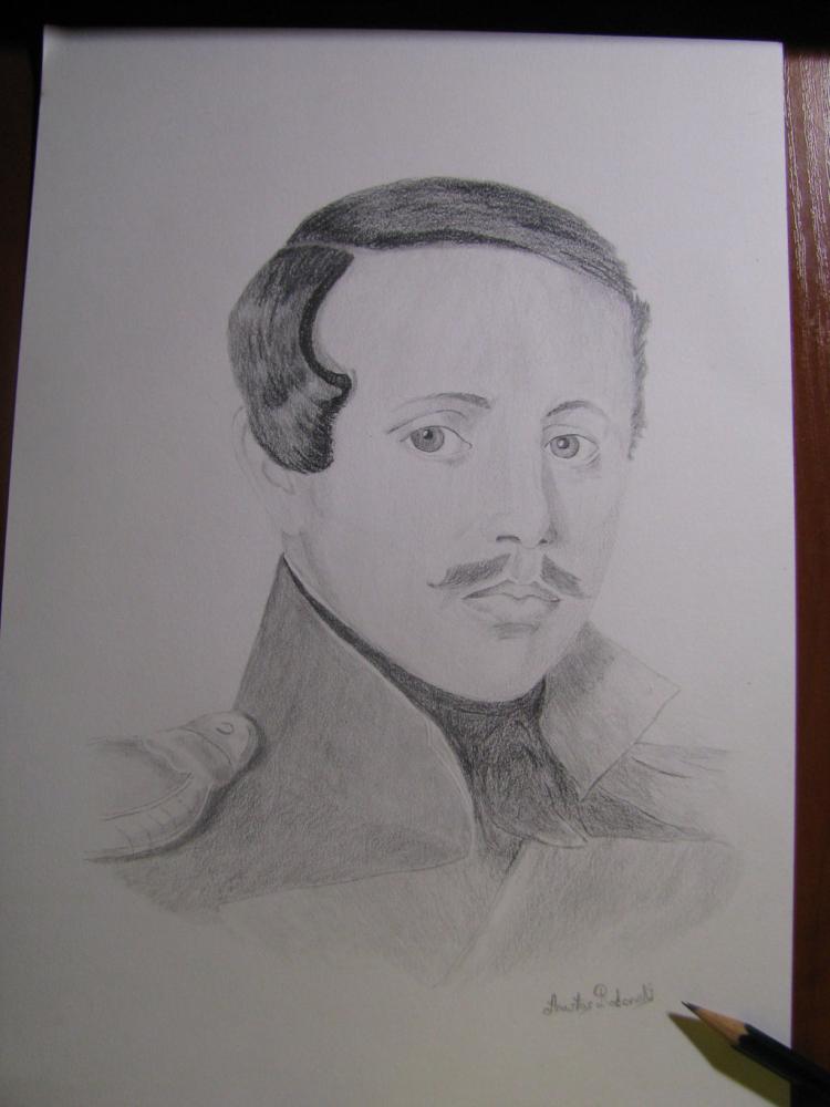 М.Ю. Лермонтов глазами художников 21 века. Anastasia Radonski. Lermontov