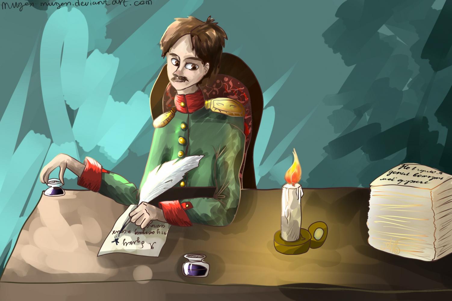 М.Ю. Лермонтов глазами художников 21 века.  Anastasia Boreiko. Lermontov