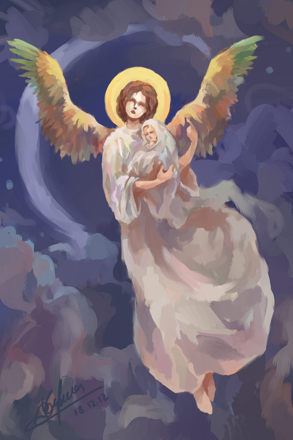 Rinaromu. The angel