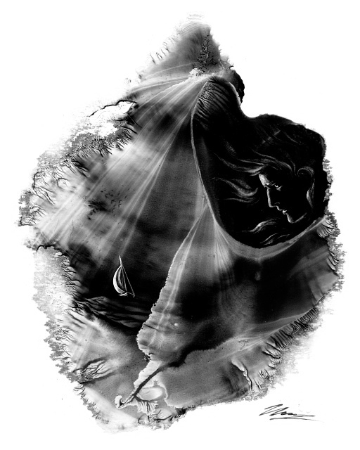 The White Sail by Umaken