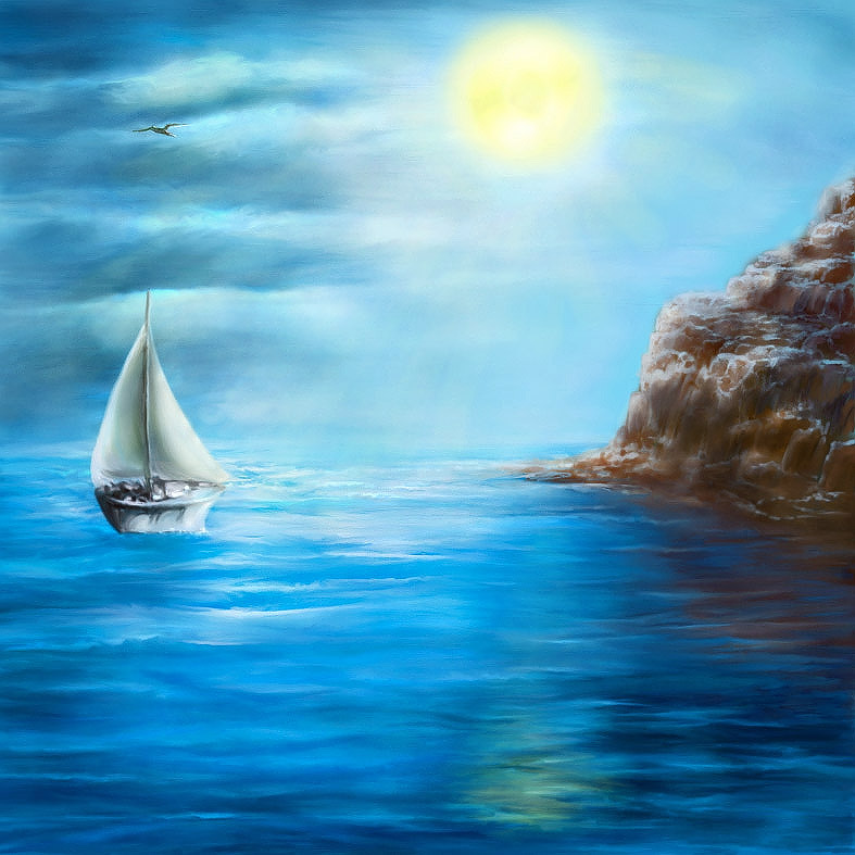 Vilenchik. White sail
