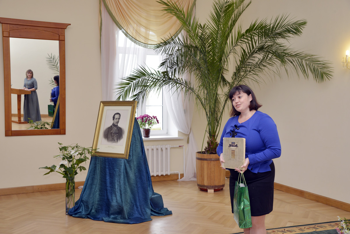 Праздничные мероприятия в день рождения М.Ю. Лермонтова. Фотограф В.И. Иващенко