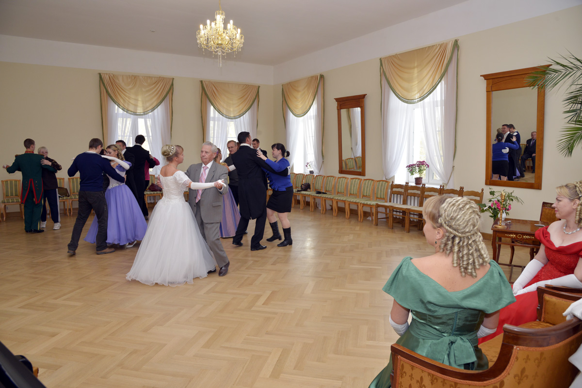 Праздничные мероприятия в день рождения М.Ю. Лермонтова. Фотограф В.И. Иващенко